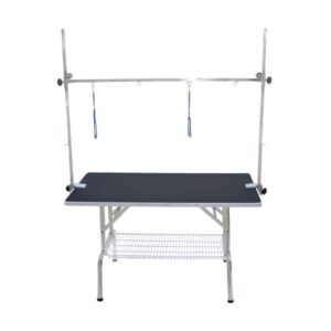 Mesa Plegable - 110 x 60 x 65 cm - + Brazo/Horca/Estante