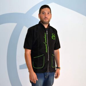 Blusón Negro y Verde - Style Animal Madness - Talla L y XL
