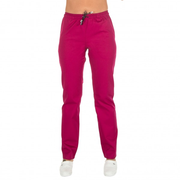 Pantalon Unisex Goma - Color Frambuesa - (XXS - XS - S - M - L - XL - XXL)