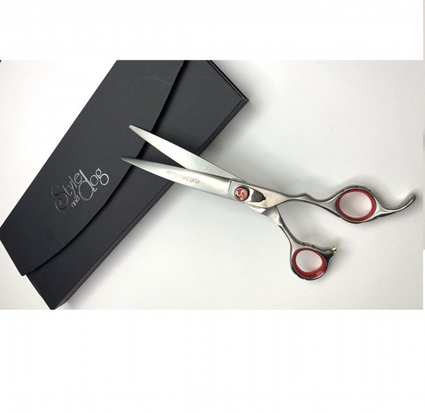 Tijera Curva 7,5" - Style Red Pro