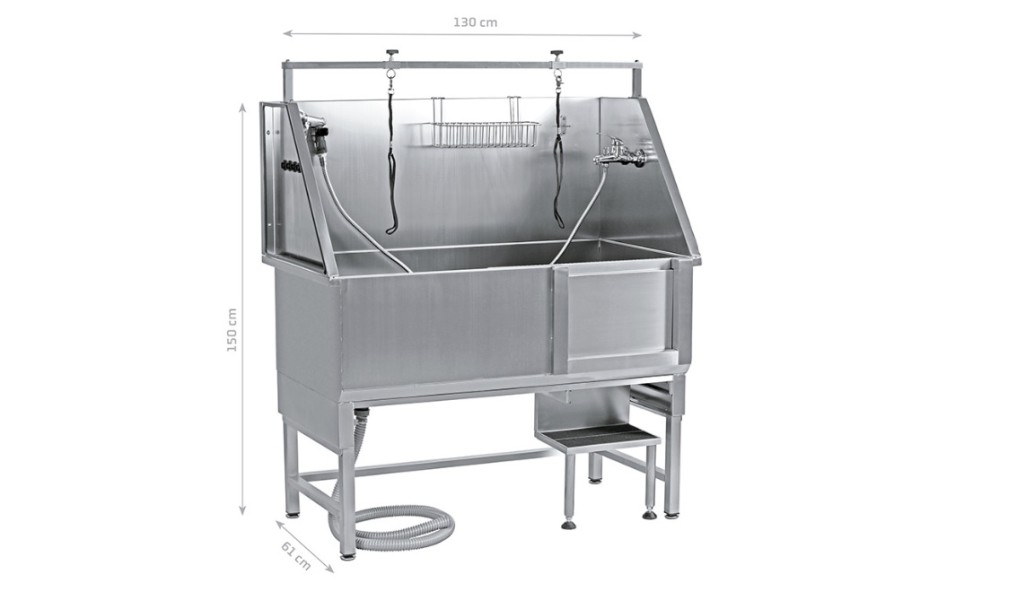 Bañera Fija Acero Inox.